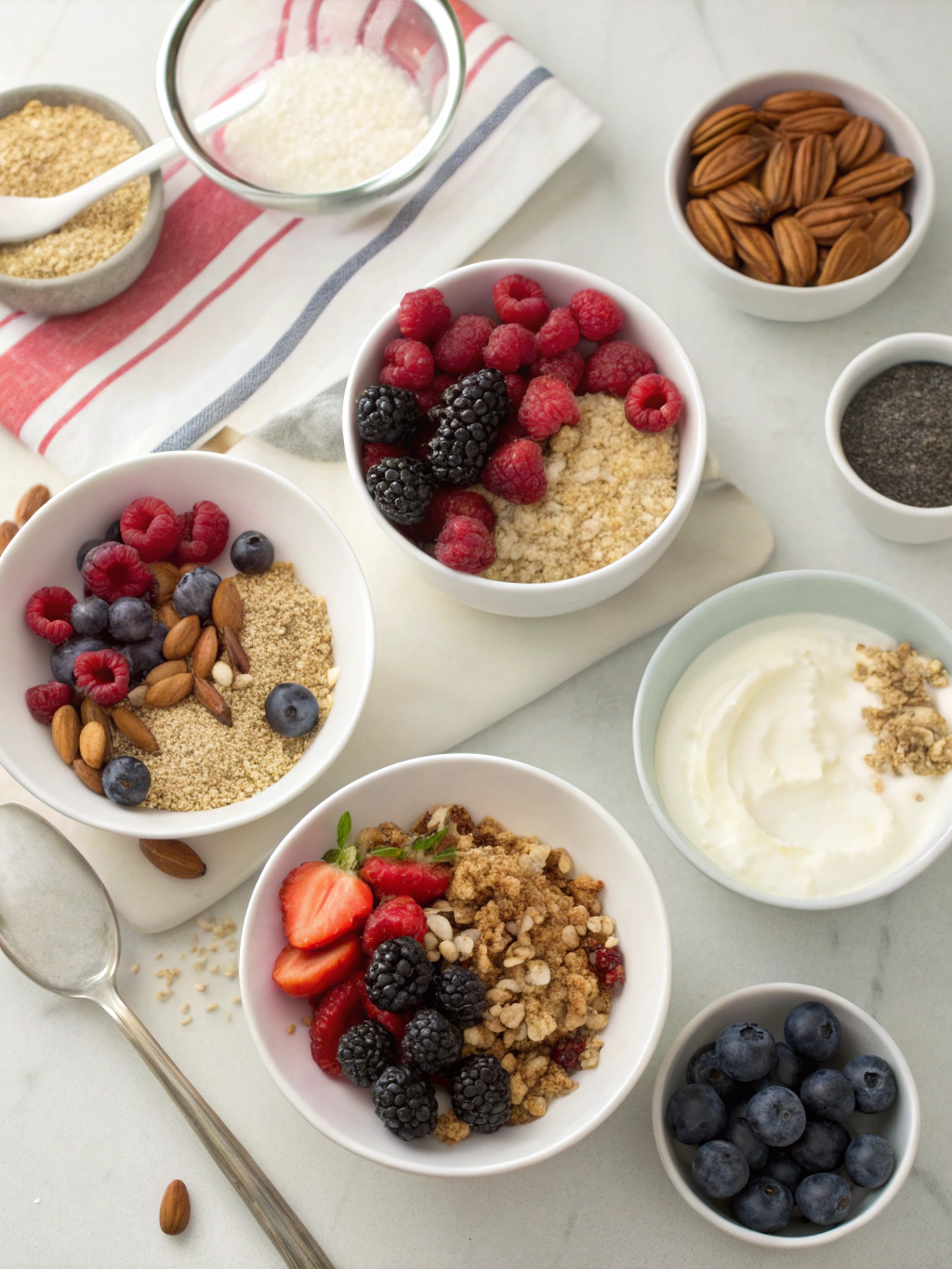 kinnytaste.com/berry-quinoa-breakfast-bowls/ preparing steps