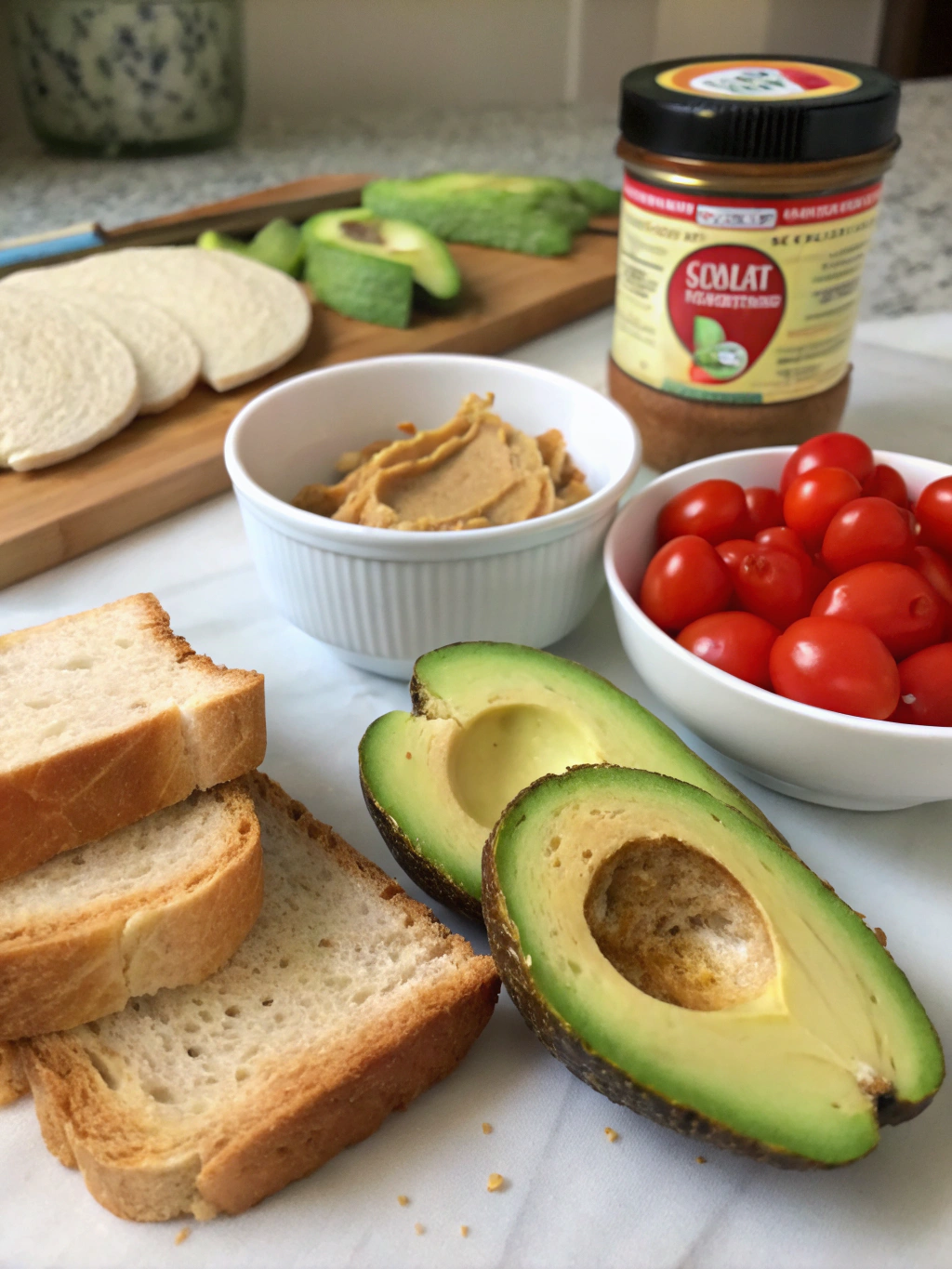 gluten-free avocado toast ingredients