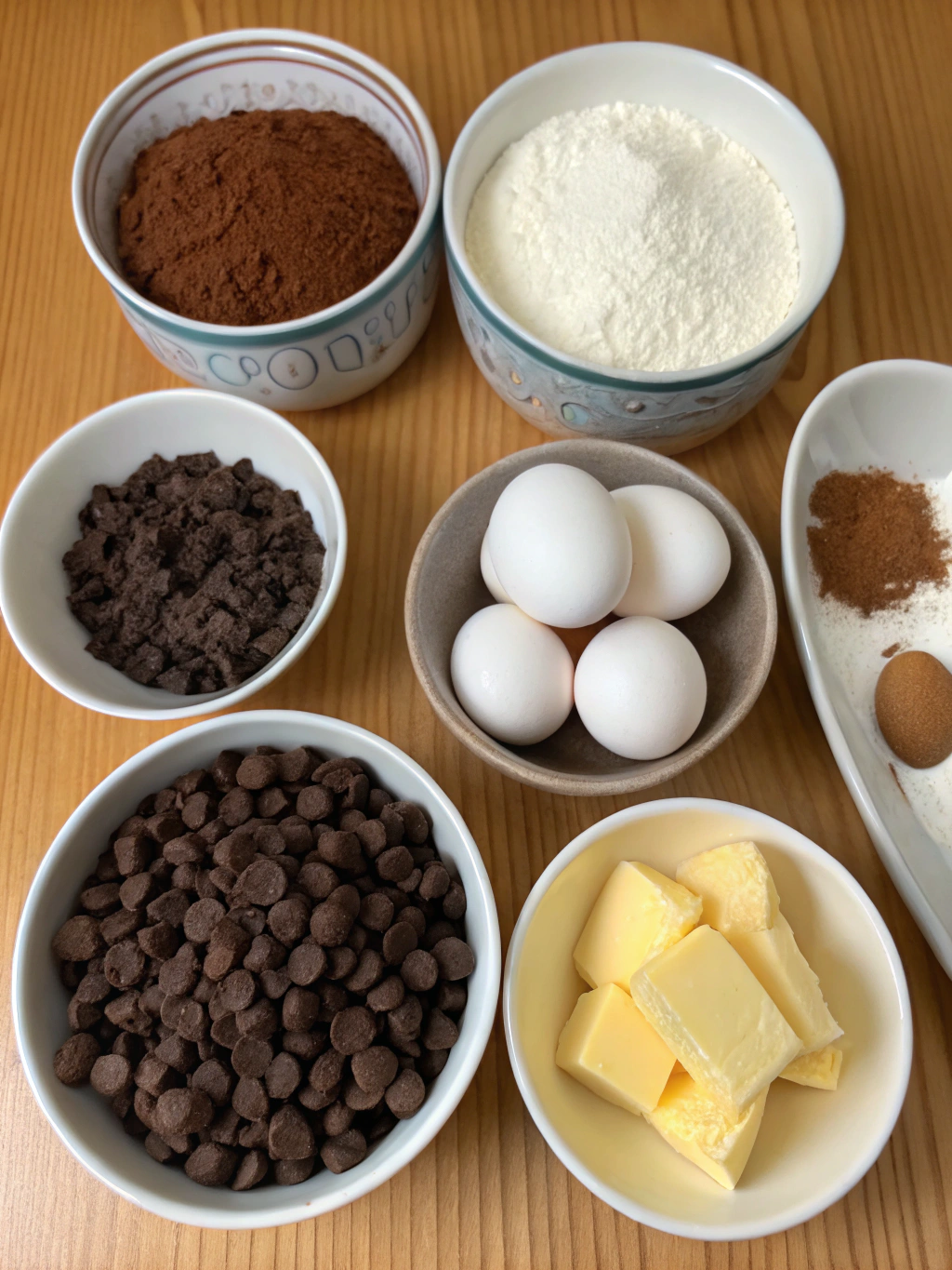 flourless chocolate cake ingredients