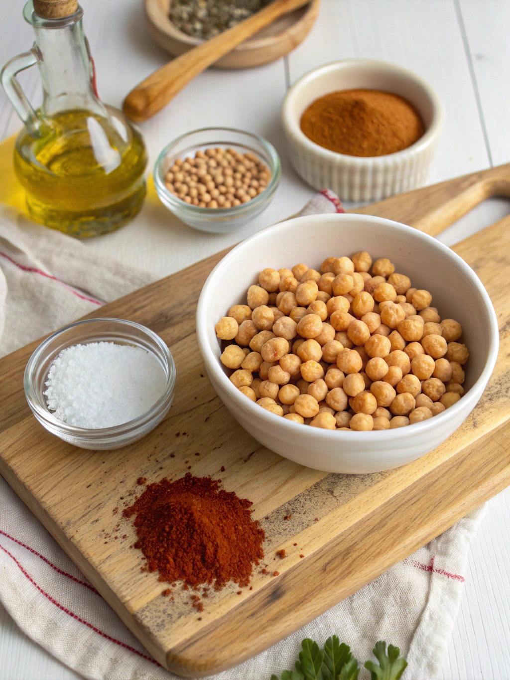 gluten-free roasted chickpeas ingredients