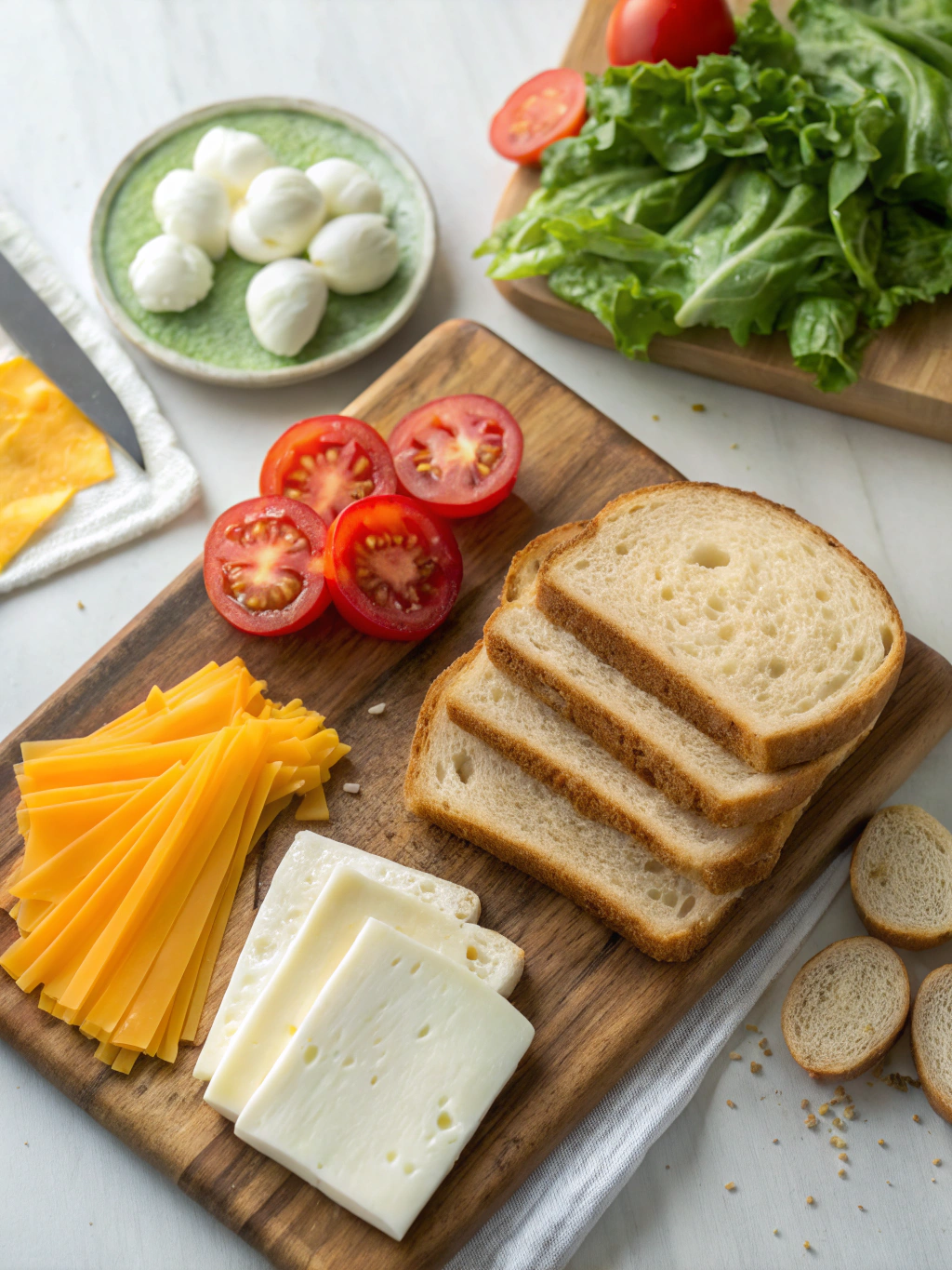 gluten-free grilled cheese ingredients
