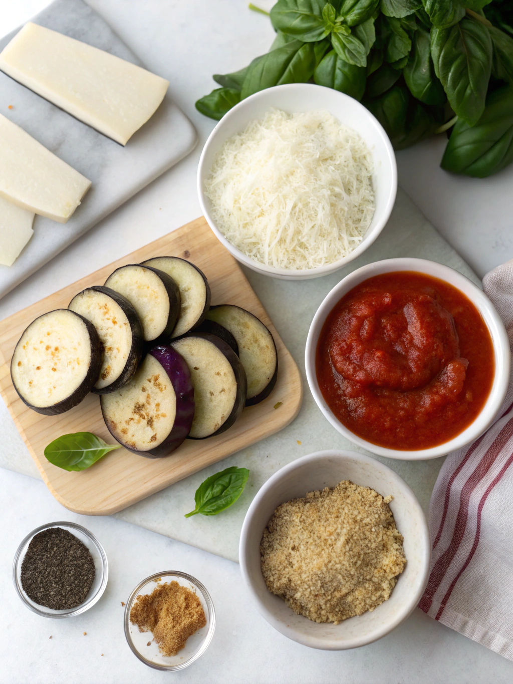 gluten-free eggplant parmesan ingredients