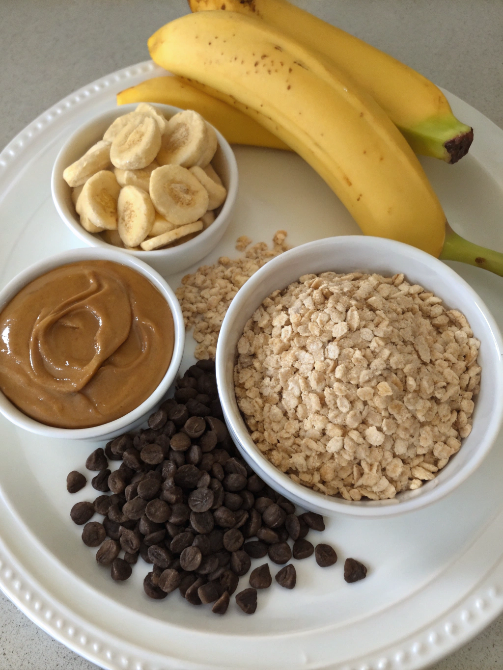 no-bake peanut butter bars ingredients