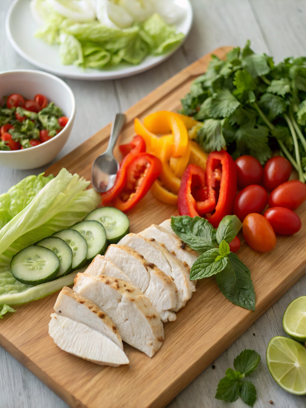 gluten-free thai chicken salad ingredients