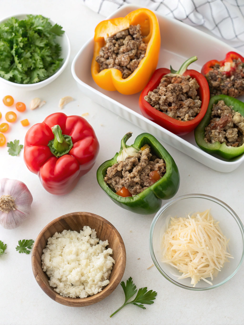 gluten-free stuffed peppers ingredients