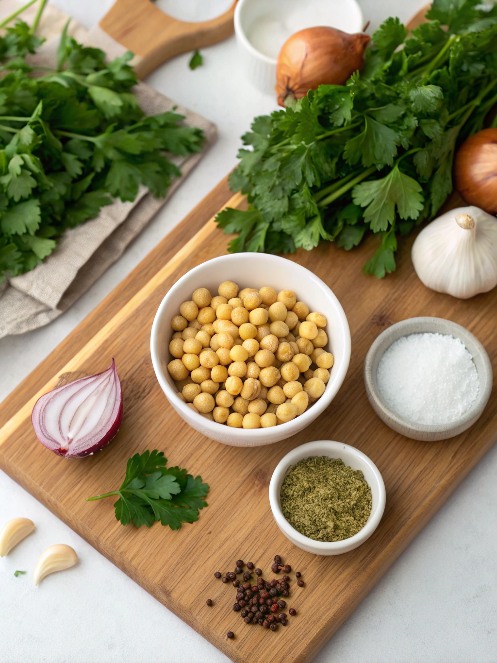 gluten-free falafel ingredients