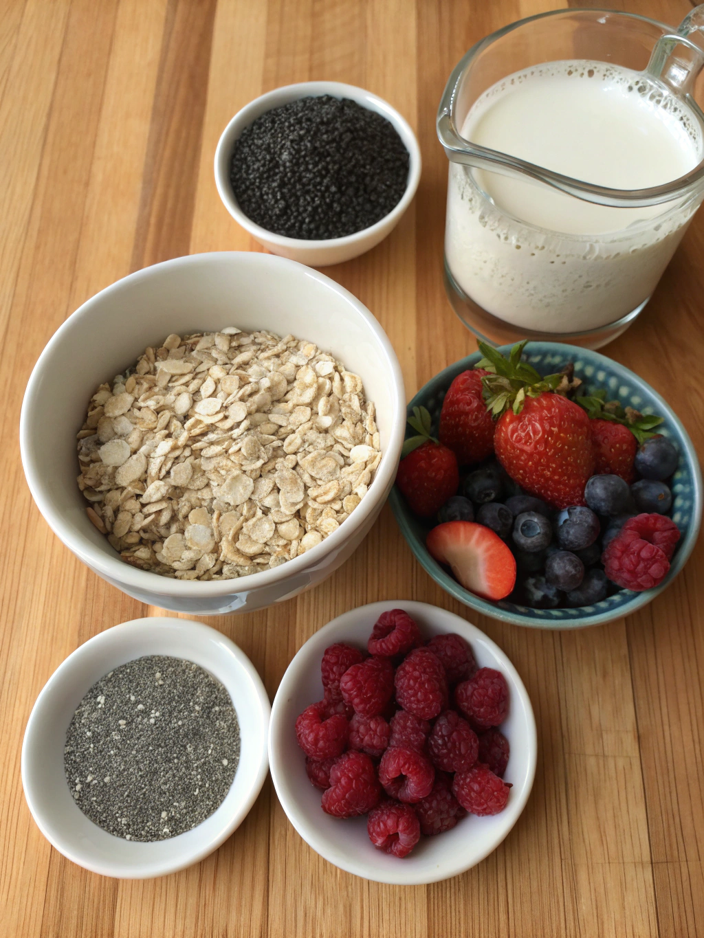 gluten-free porridge ingredients