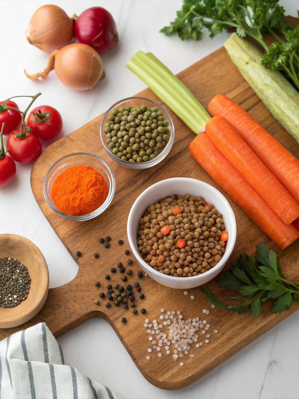 gluten-free lentil soup ingredients