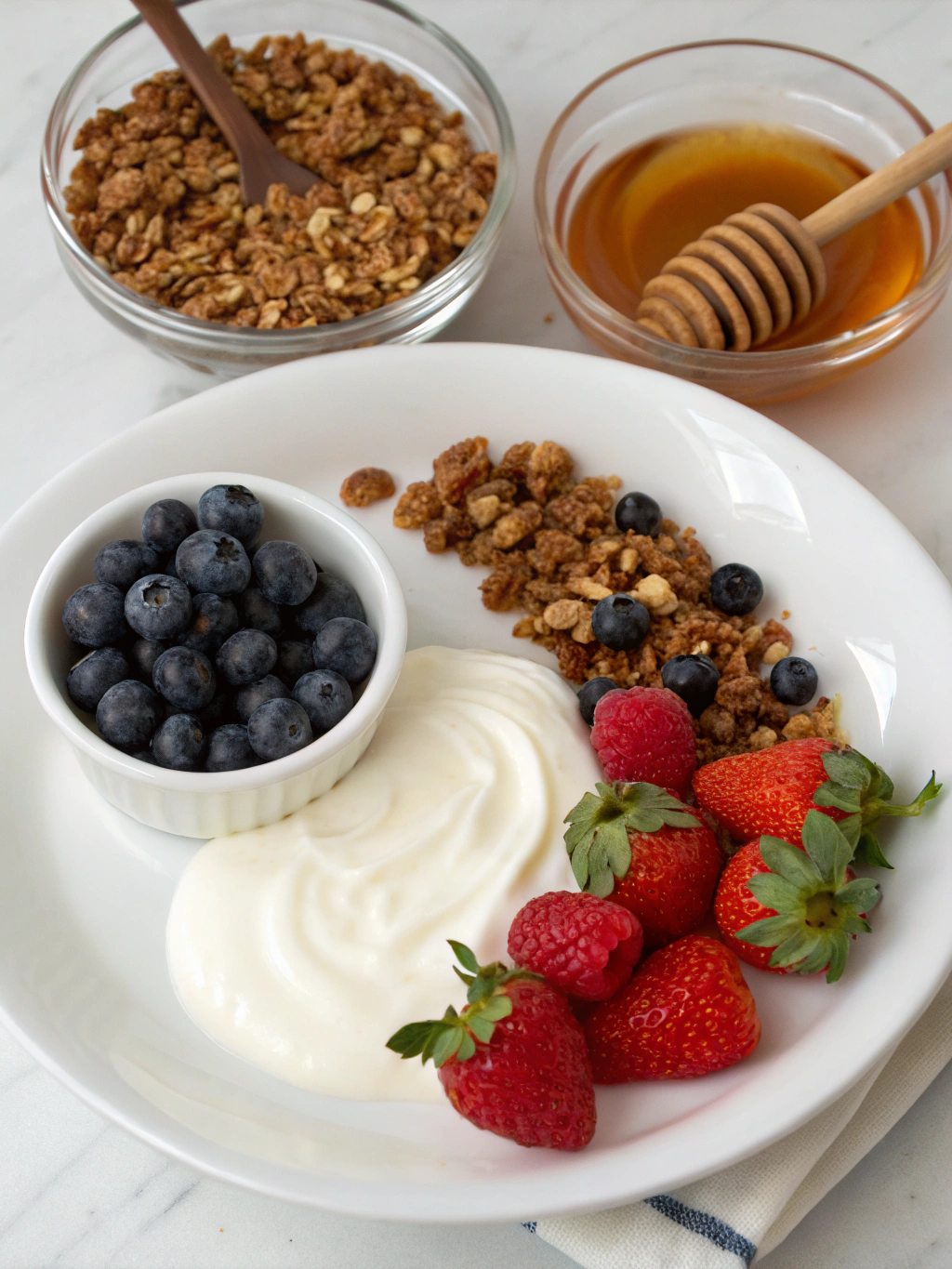 gluten-free yogurt parfait ingredients
