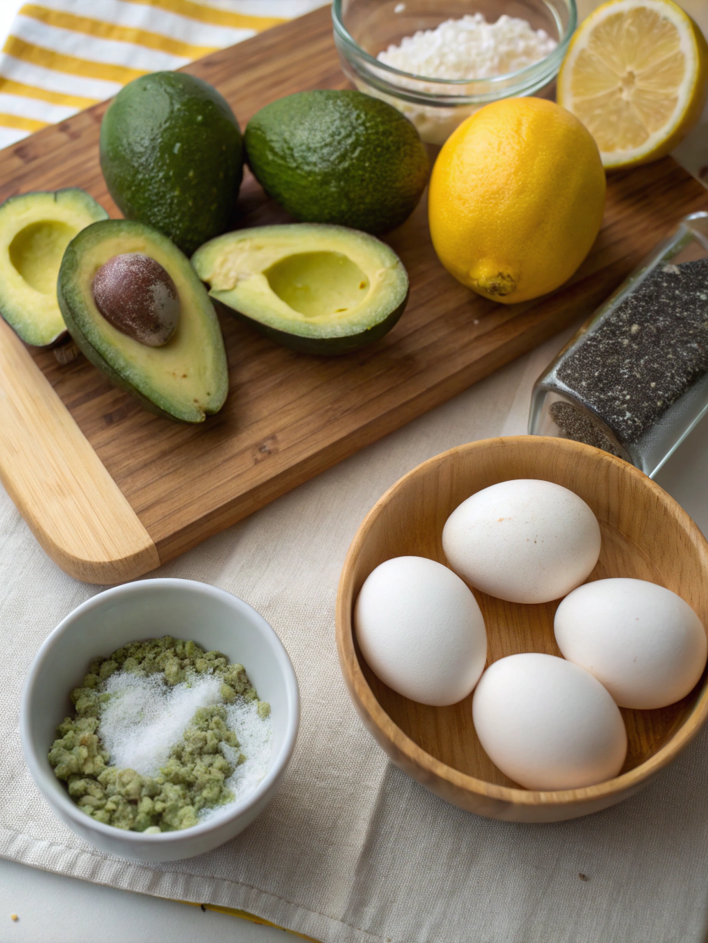 celiac avocado eggs ingredients