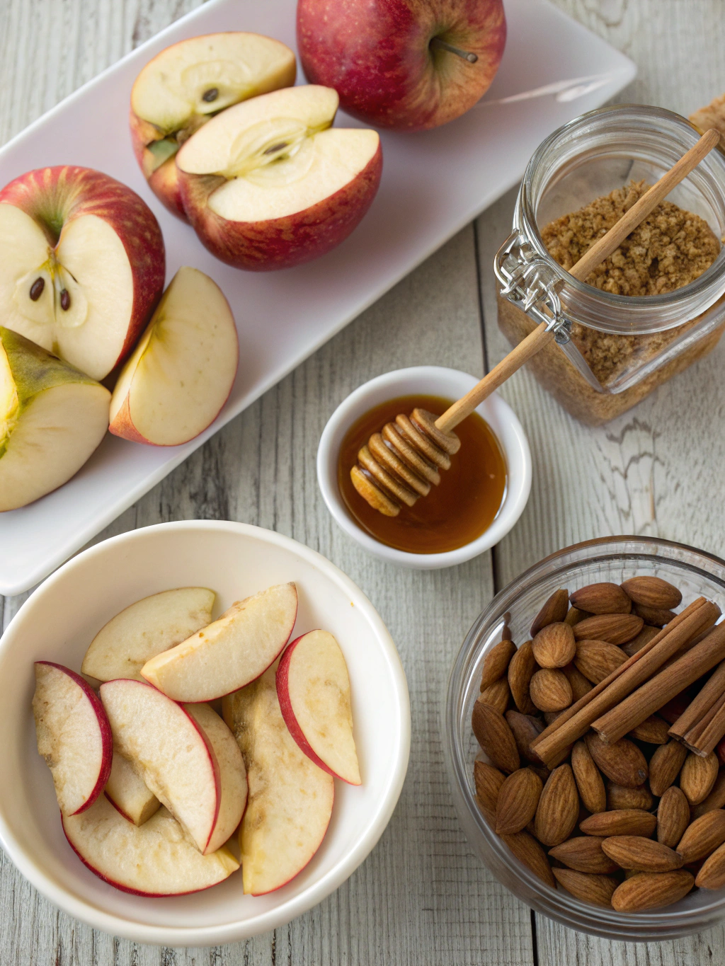 GF apple almond snack ingredients