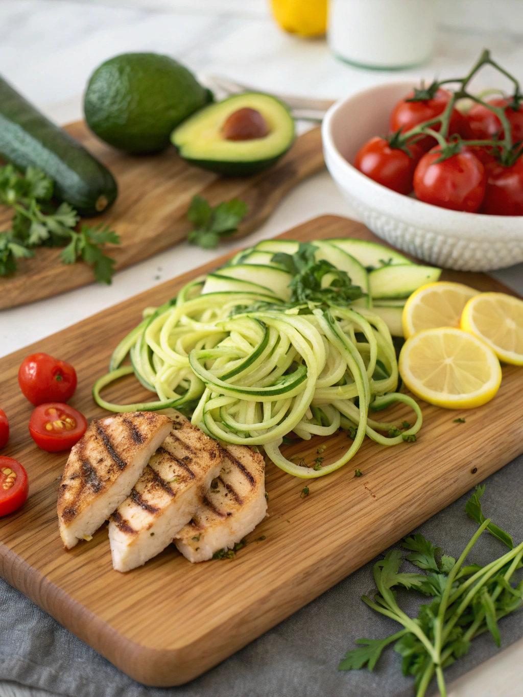 zucchini noodles gluten-free ingredients