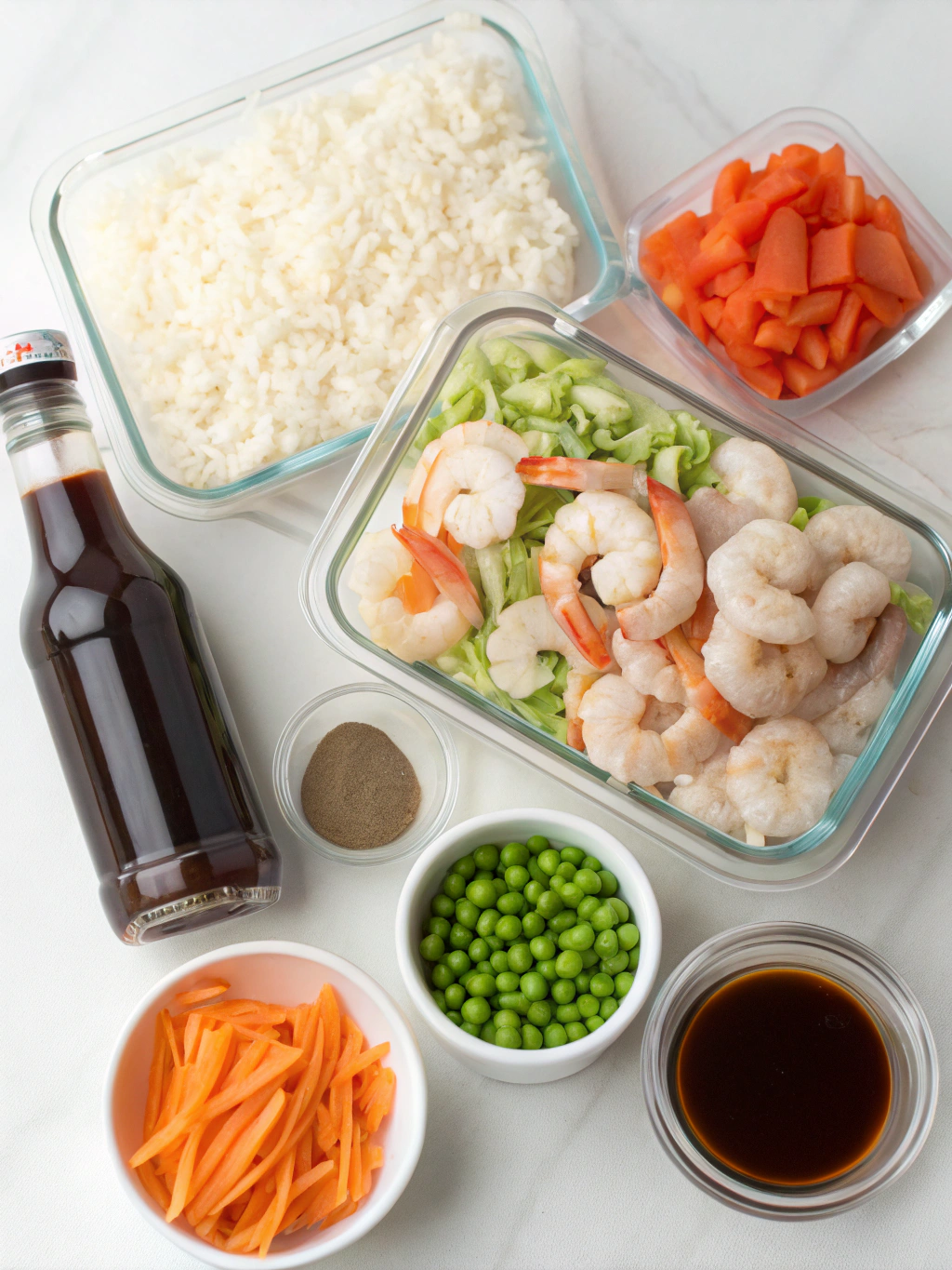 gluten-free shrimp fried rice ingredients
