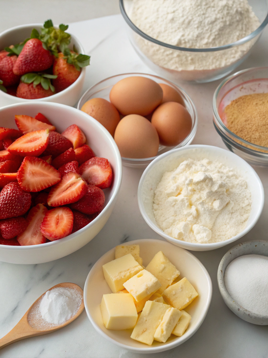 gluten-free strawberry shortcake ingredients