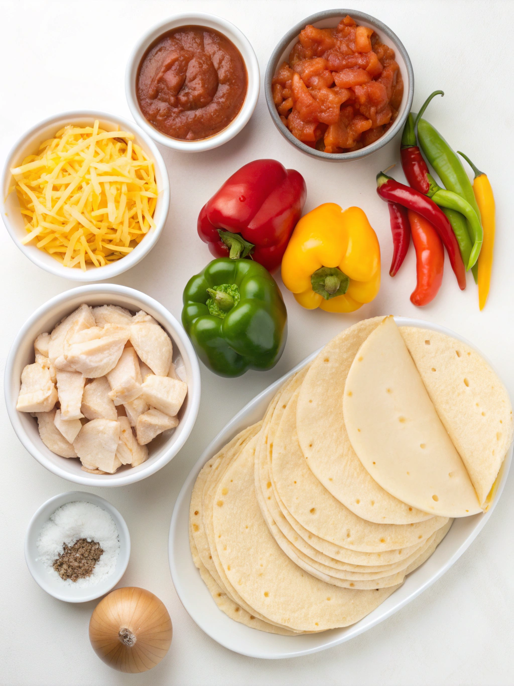 gluten-free enchilada bake ingredients