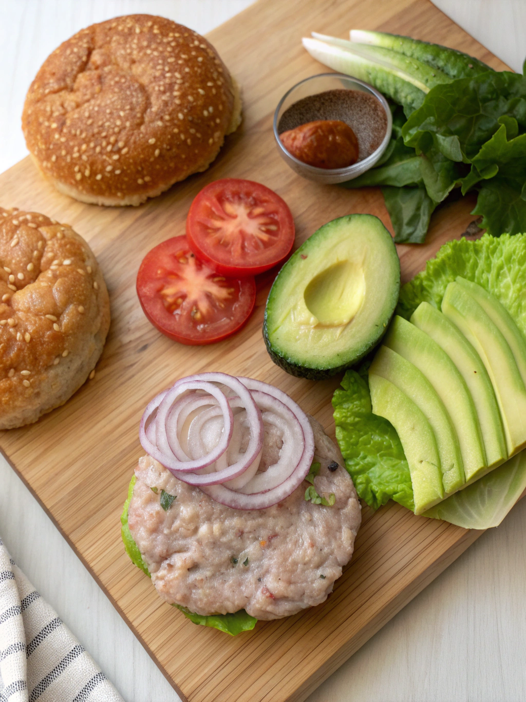 gluten-free turkey burger ingredients