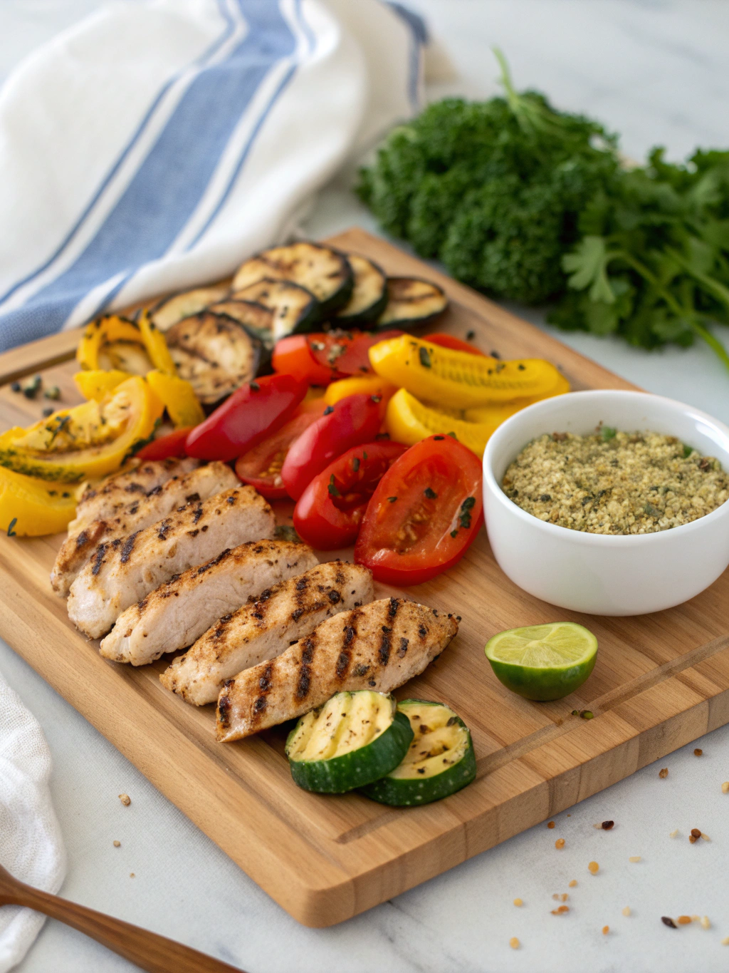 gluten-free grill pack dinner ingredients