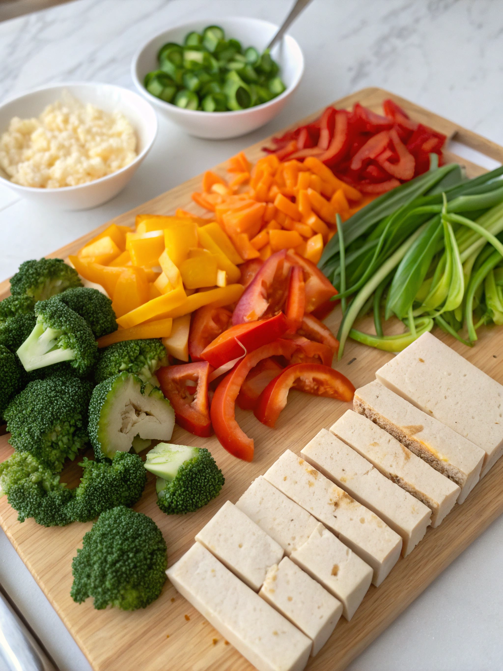 gluten-free tofu stir-fry ingredients