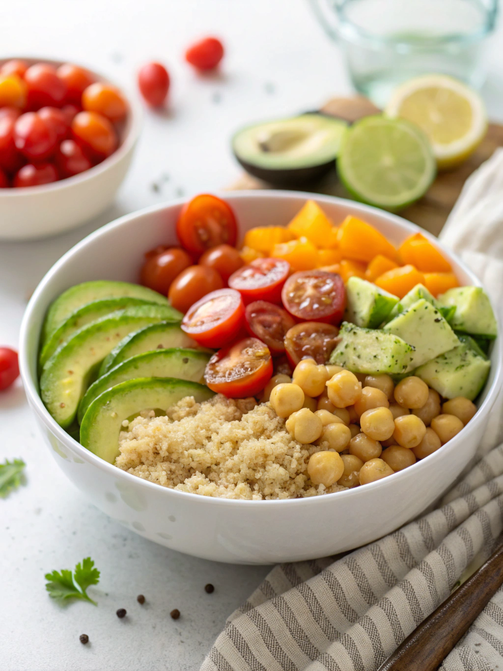 gluten-free quinoa bowl ingredients
