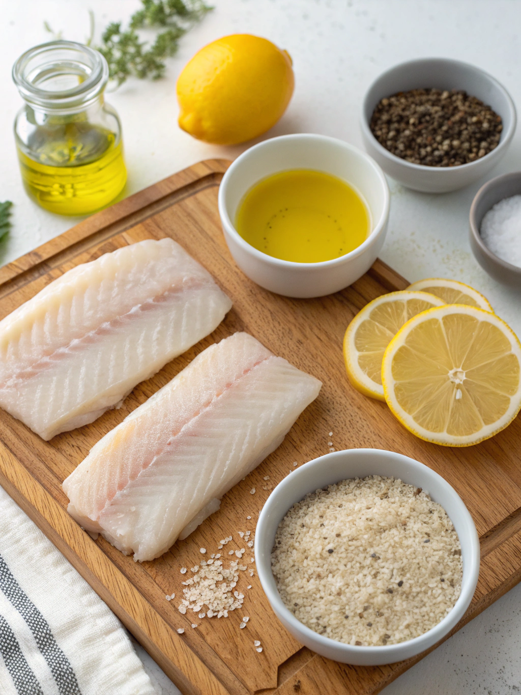 gluten-free baked cod ingredients
