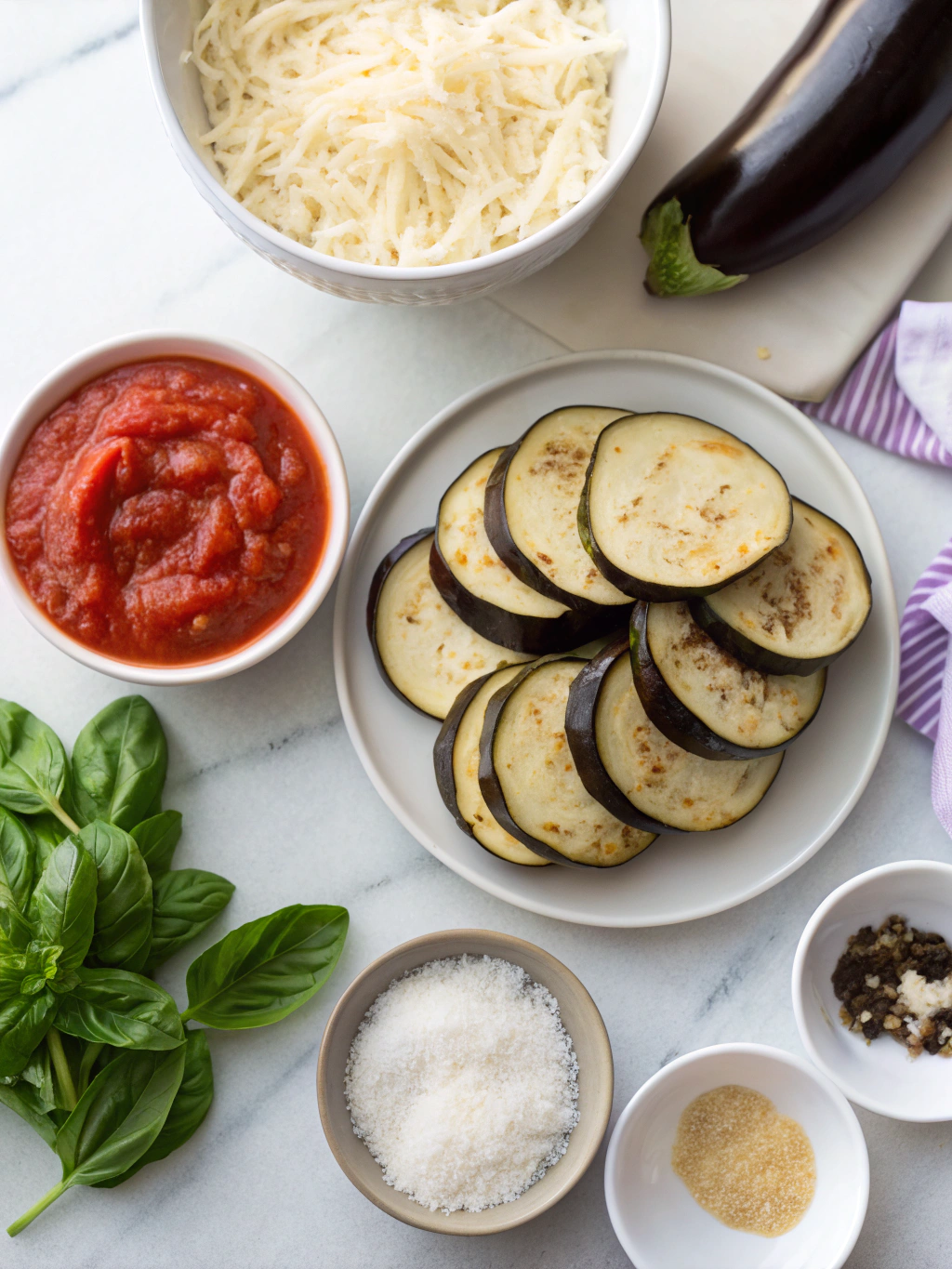 gluten-free eggplant parmesan ingredients