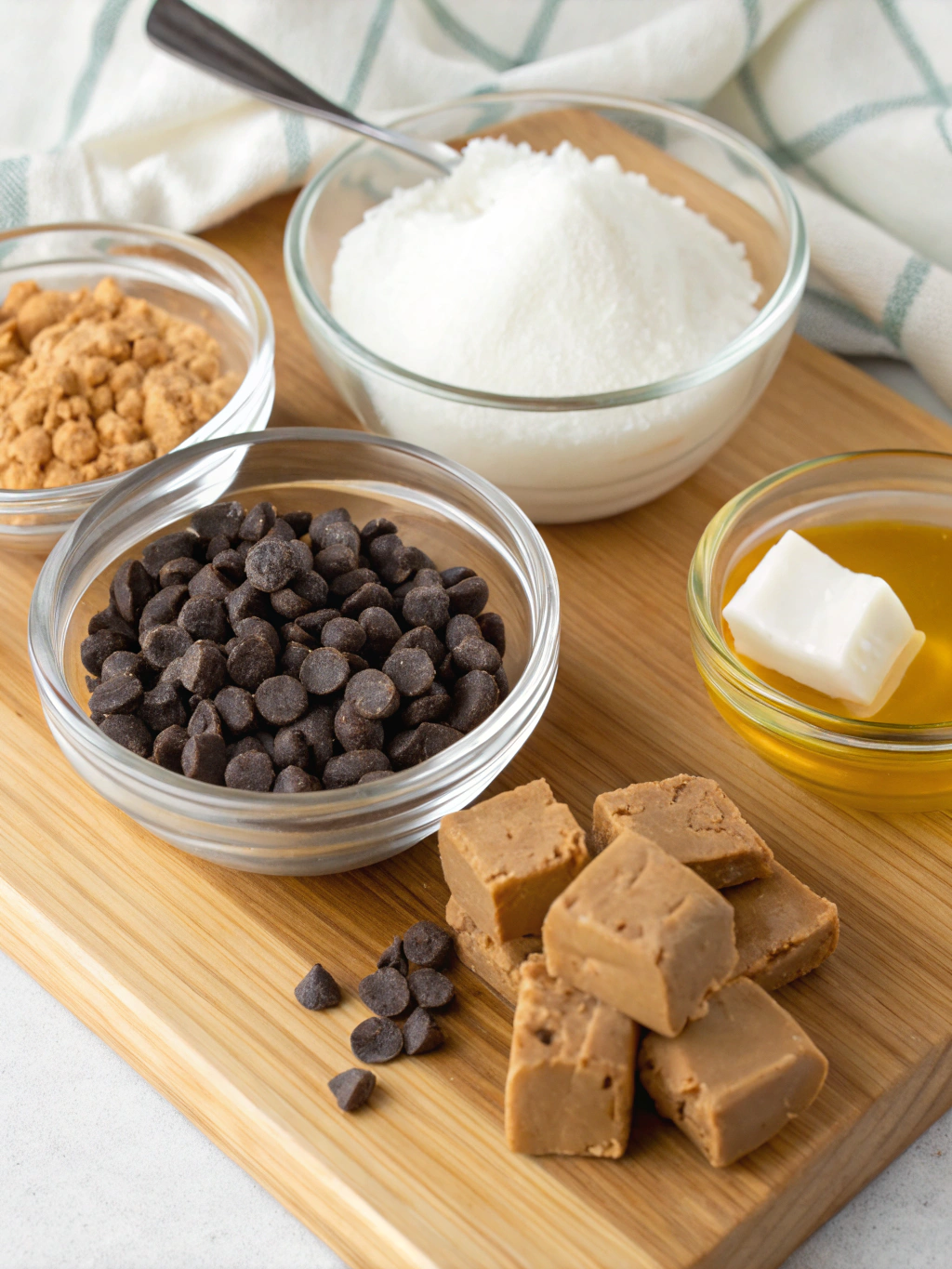 gluten-free peanut butter fudge ingredients