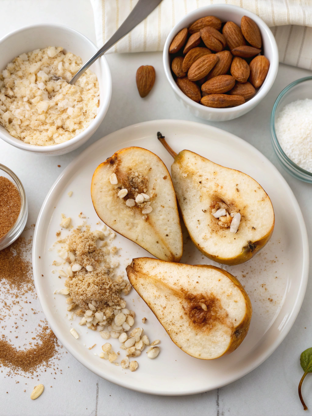 baked pears gluten-free ingredients