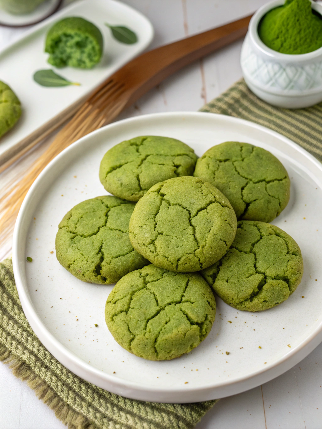 matcha cookies gluten-free ingredients