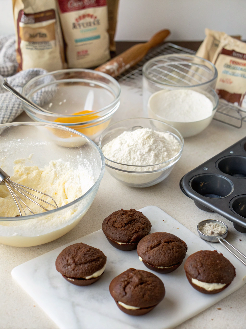 whoopie pies gluten-free preparing steps