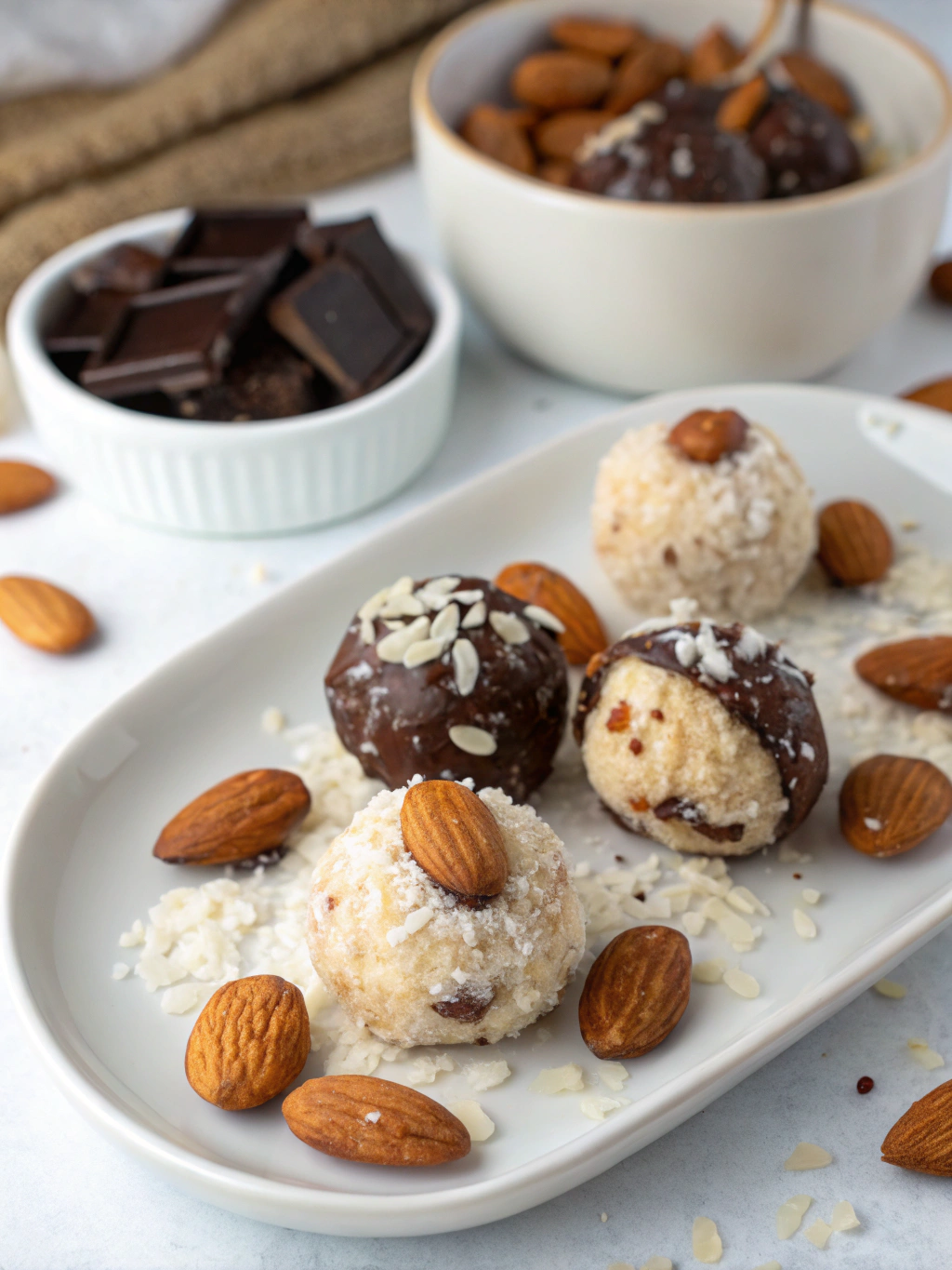 almond joy bites gluten-free ingredients