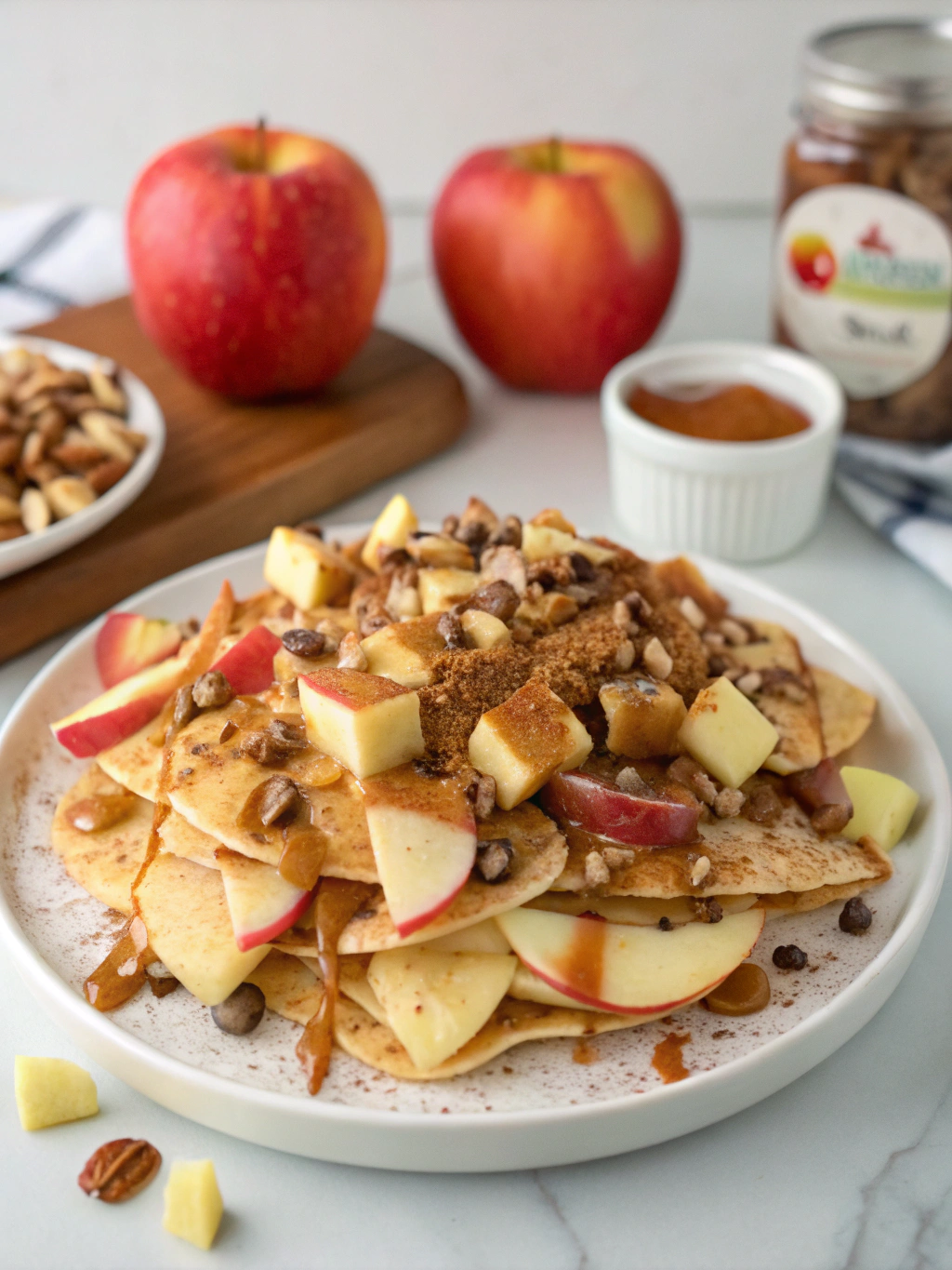 caramel apple nachos gluten-free ingredients