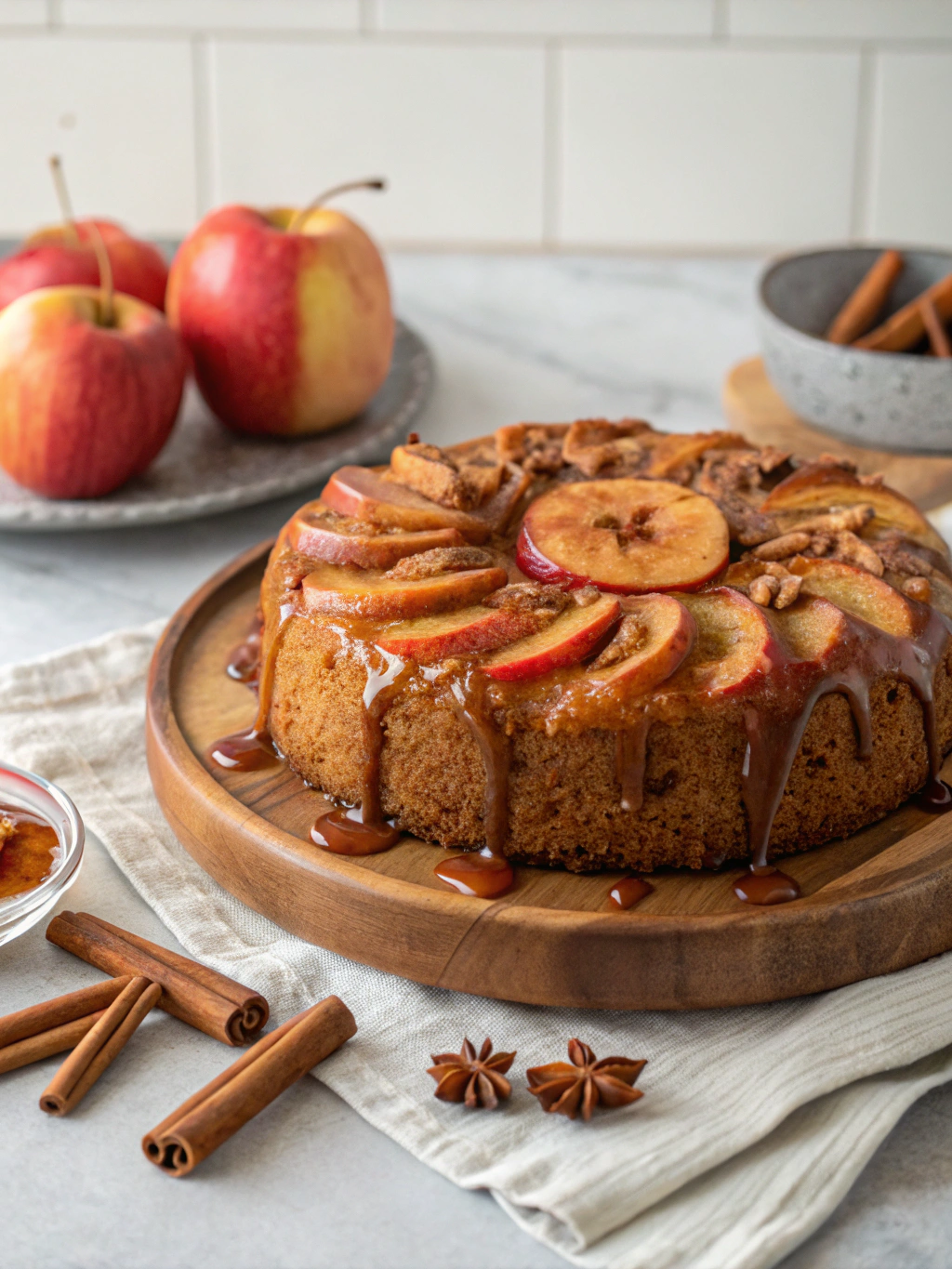 spiced apple cider cake gluten-free ingredients