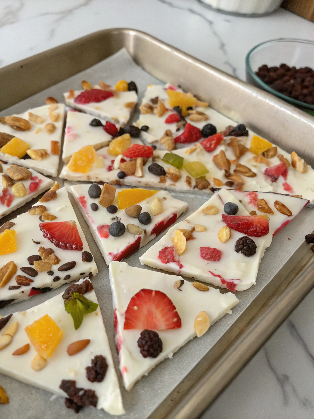 frozen yogurt bark gluten-free ingredients