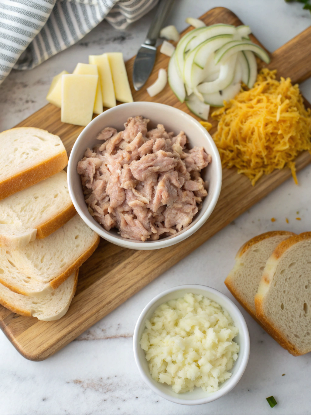 gluten-free tuna melt ingredients
